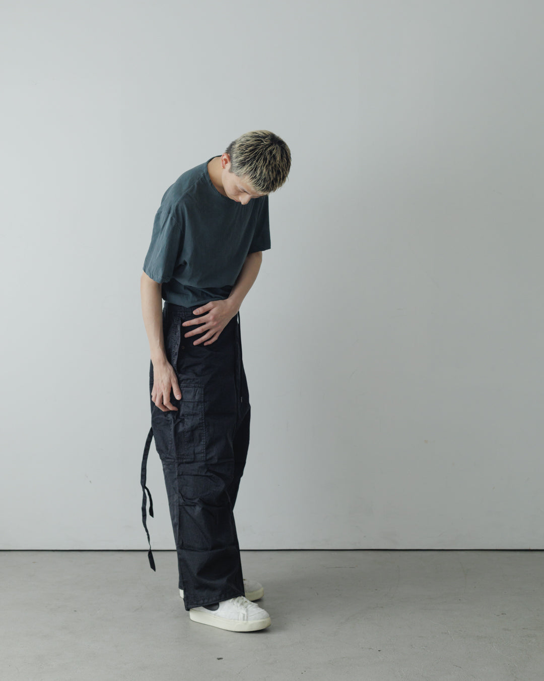 【ANACHRONORM】SHADE TWILL M-51 TYPE FIELD OVER PANTS, BLACK