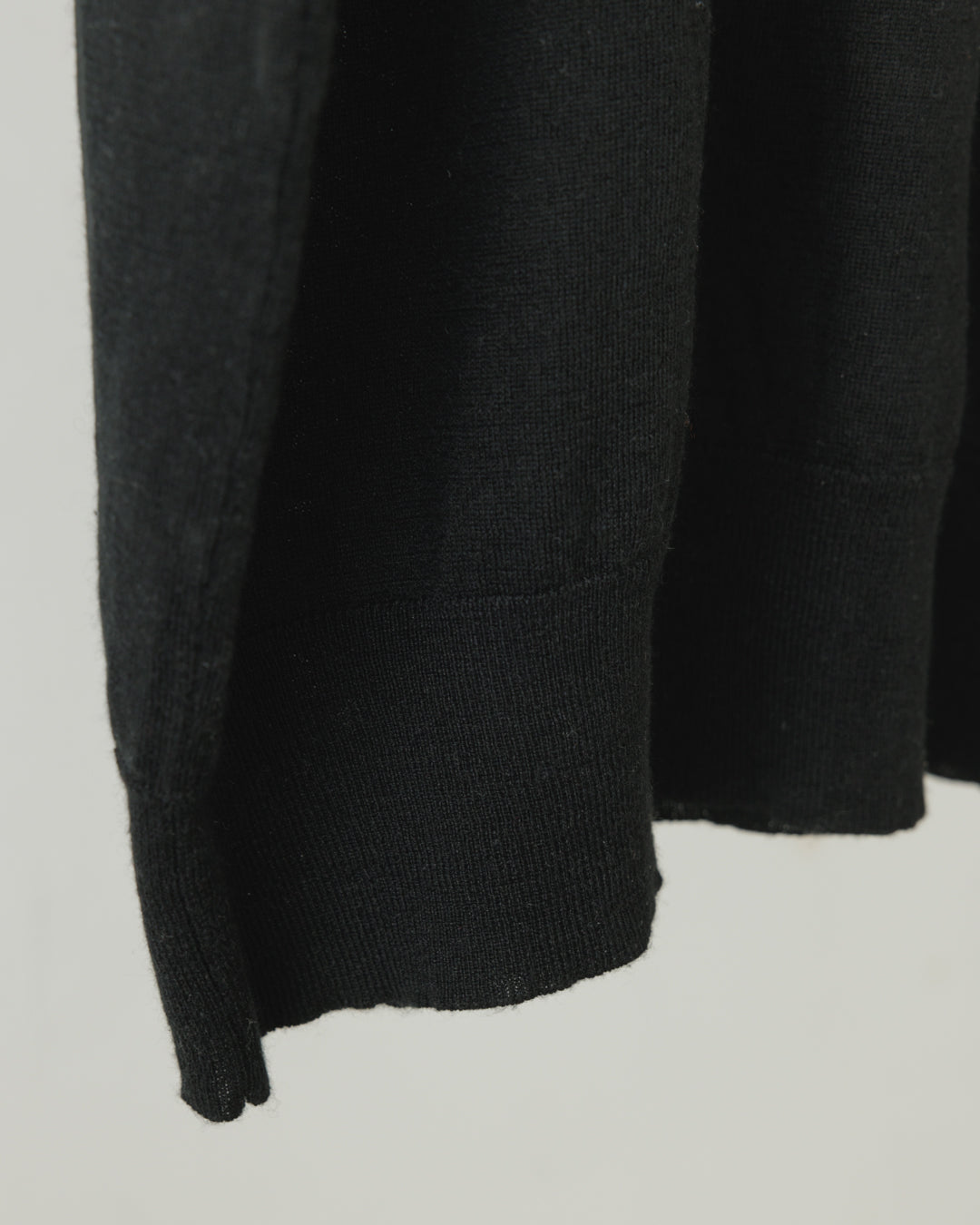 【house of naked】SILKxCASHMERE  80POLO SS, BLACK
