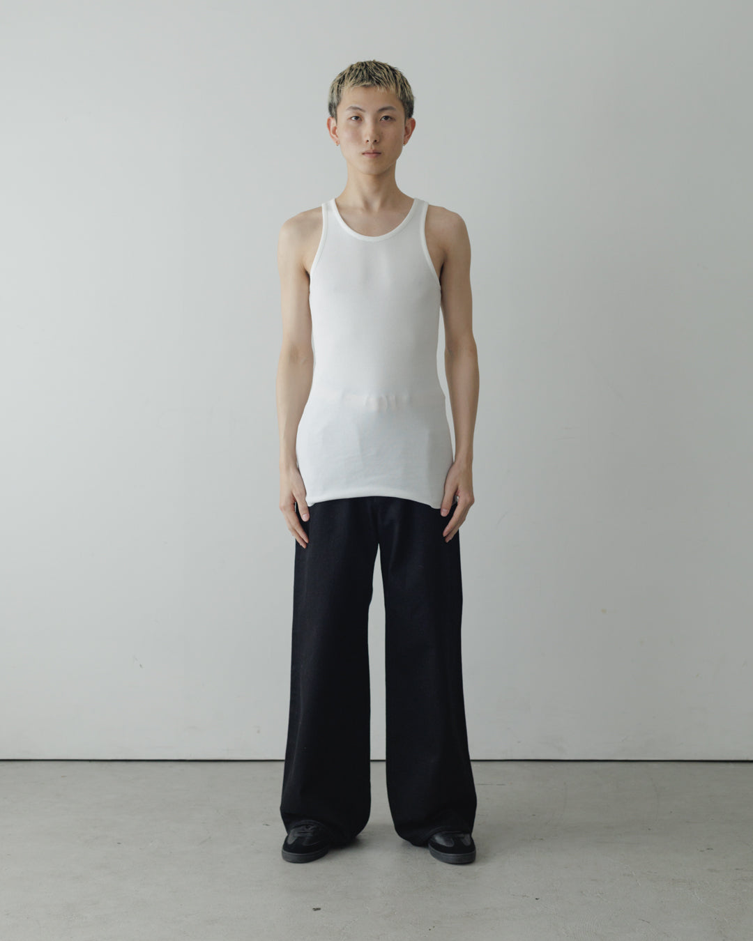 【FREMDER】TANK TOP, WHITE
