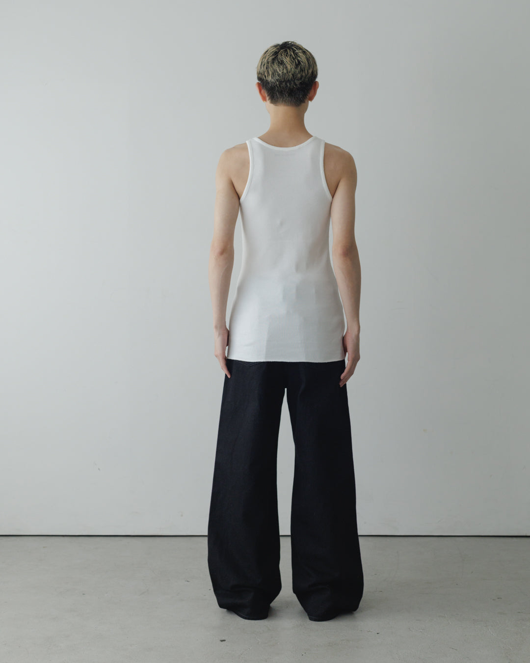 【FREMDER】TANK TOP, WHITE