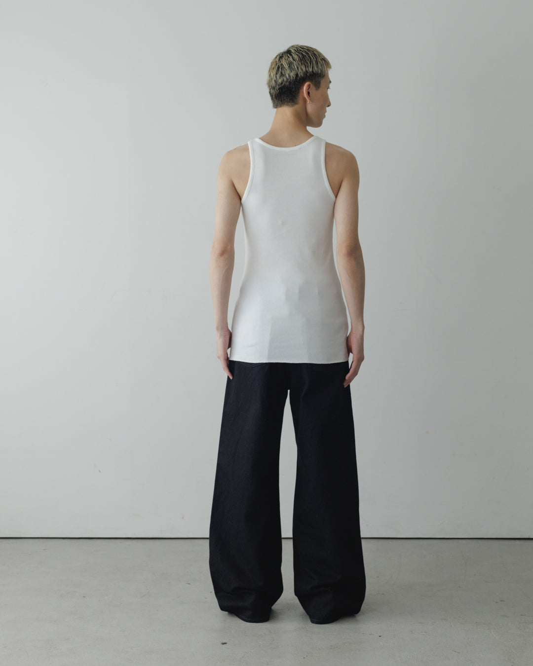 【FREMDER】TANK TOP, WHITE