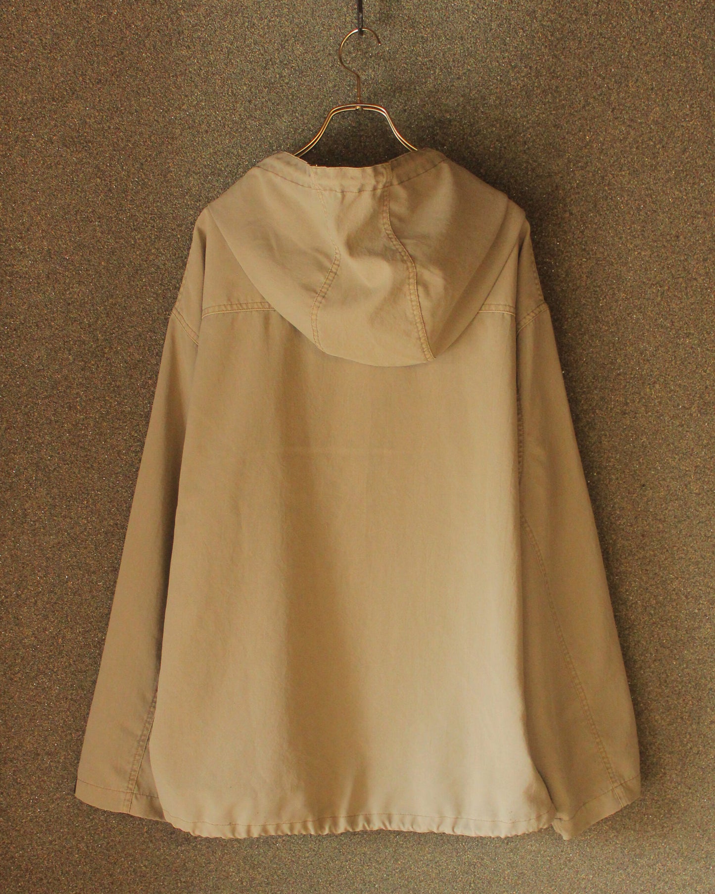 【ANACHRONORM】 POLYESTER LIGHTWEIGHT JACKET, GRAY BEIGE