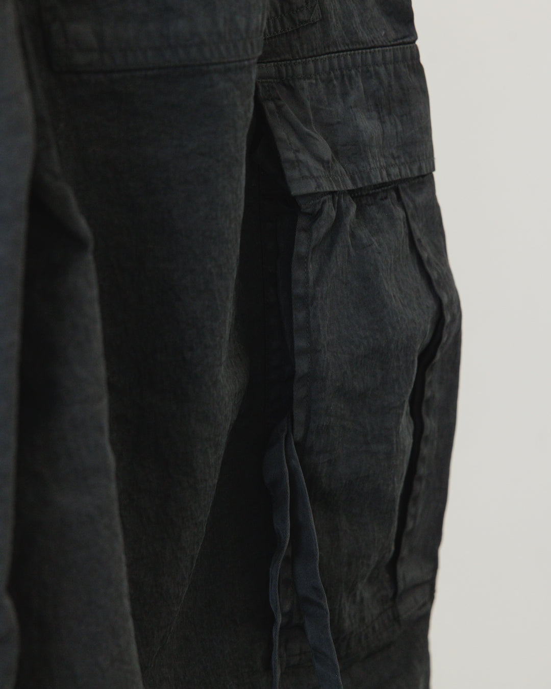 【ANACHRONORM】SHADE TWILL M-51 TYPE FIELD OVER PANTS, BLACK