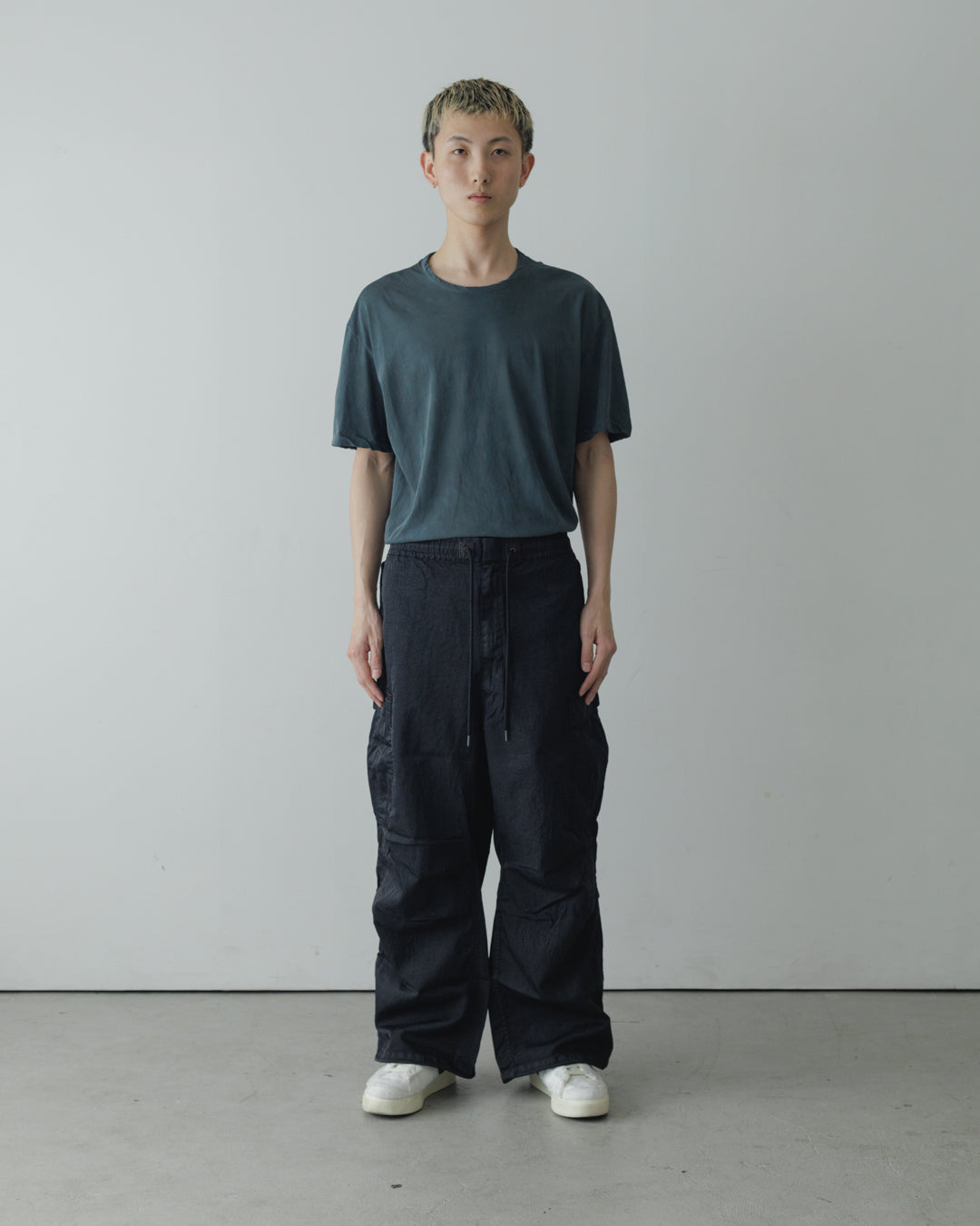 【ANACHRONORM】SHADE TWILL M-51 TYPE FIELD OVER PANTS, BLACK