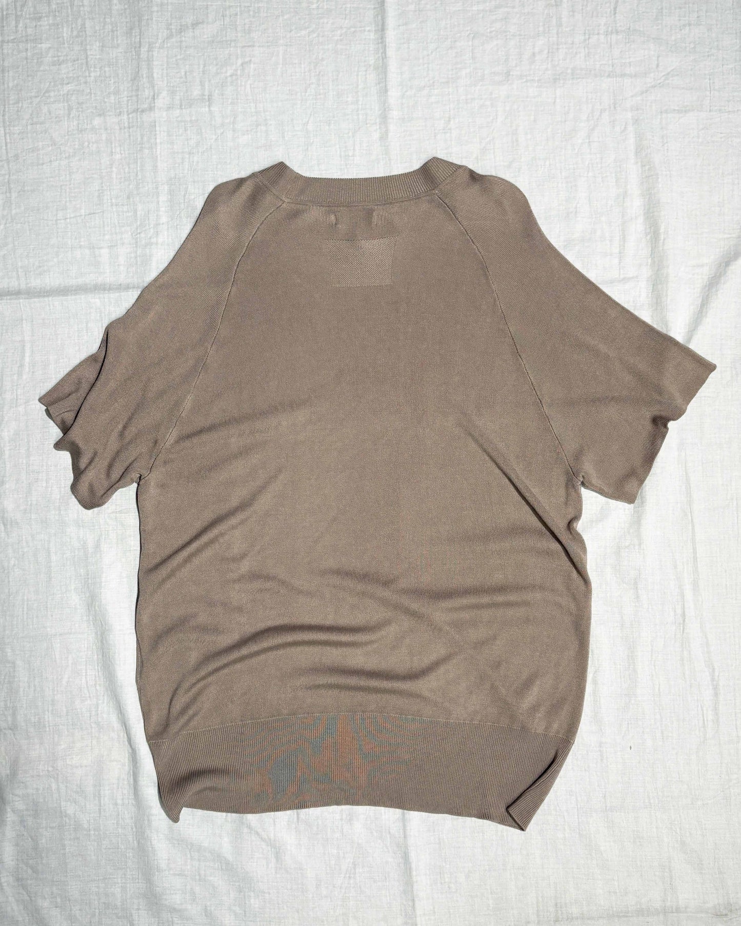 【nakedgauge】RAGLAN CREW NECK SS, GRAIGE