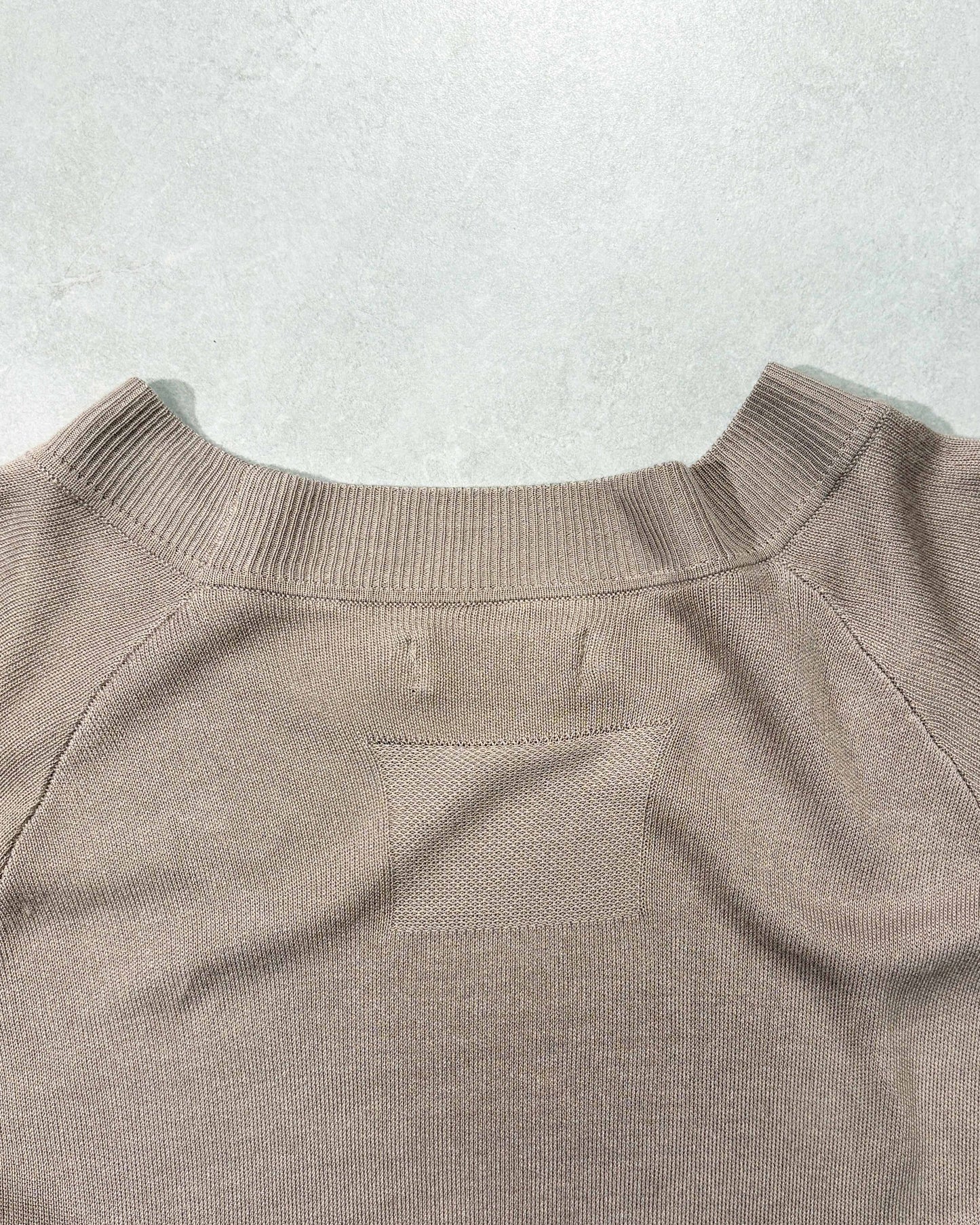 【nakedgauge】RAGLAN CREW NECK SS, GRAIGE
