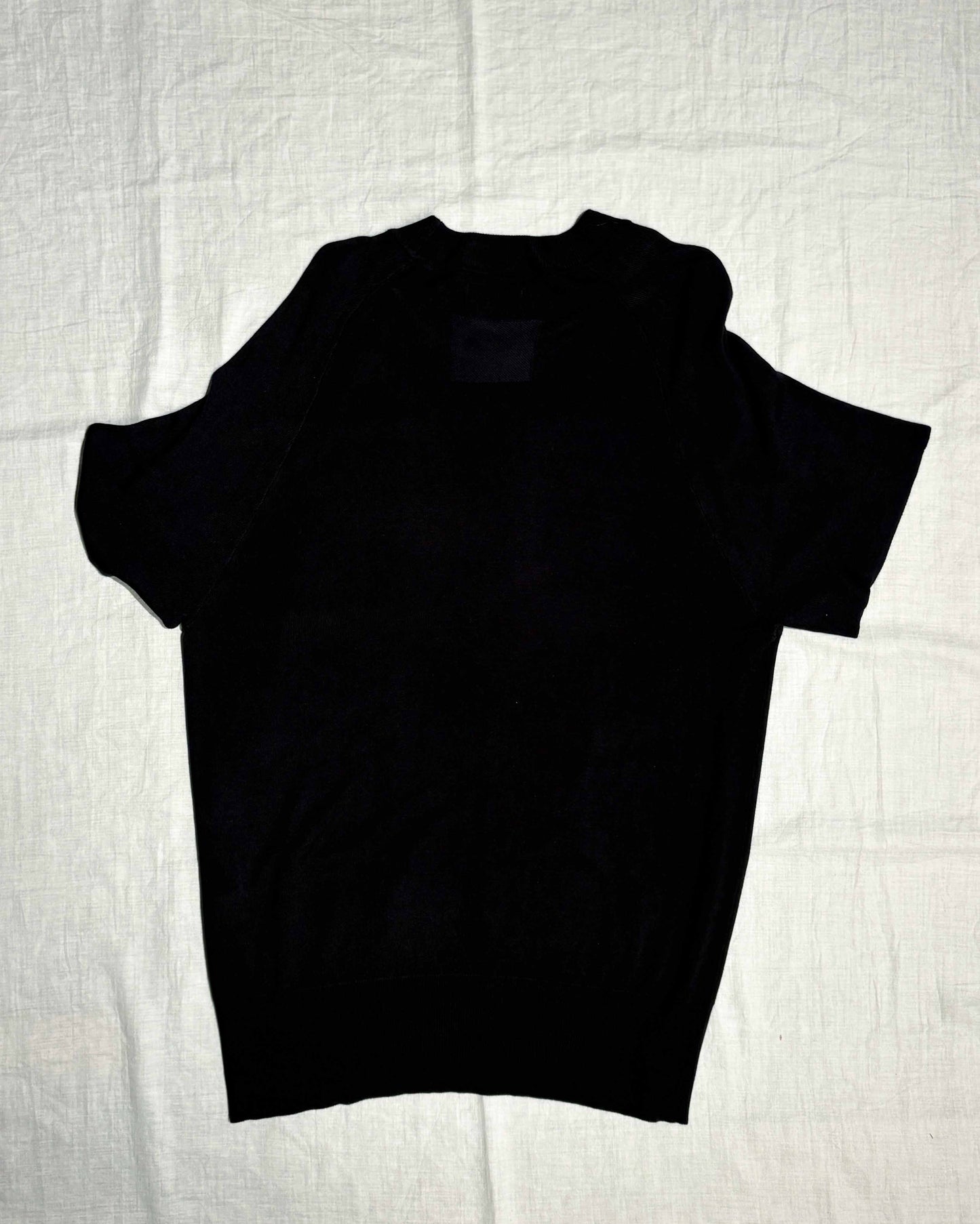 【nakedgauge】RAGLAN CREW NECK SS, BLACK