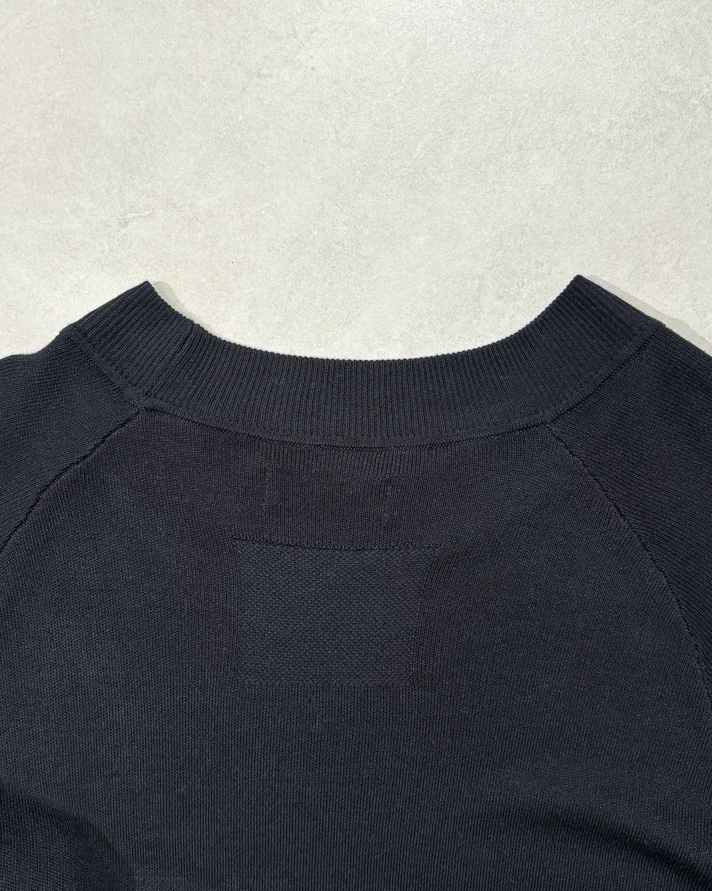 【nakedgauge】RAGLAN CREW NECK SS, BLACK