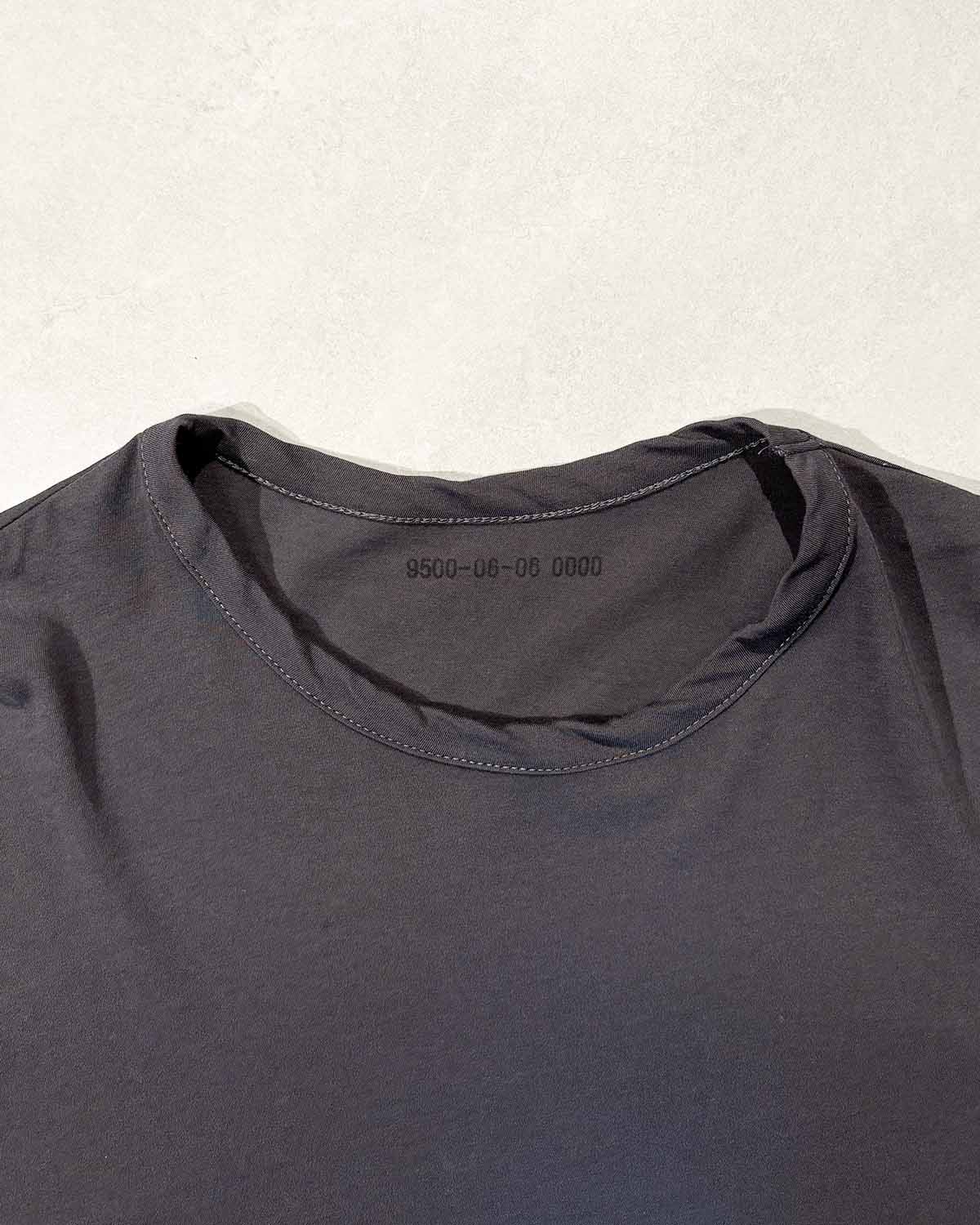 【FREMDER】 T-SHIRT, CHARCOAL