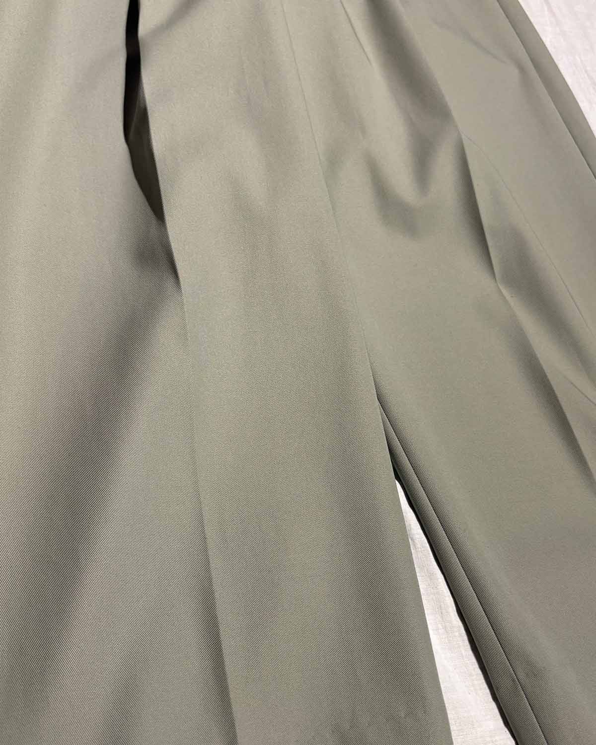 【FREMDER】 COTTON TROUSERS, SEAGRASS