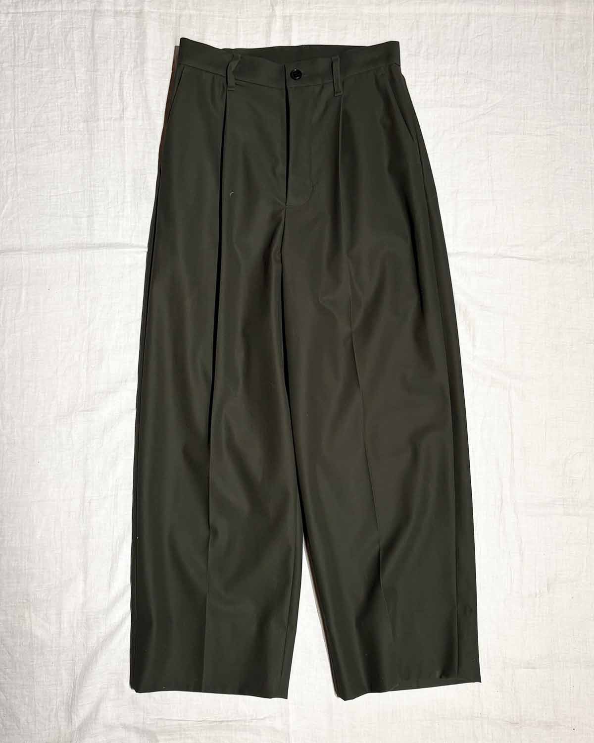【FREMDER】 COTTON TROUSERS, CHARCOAL
