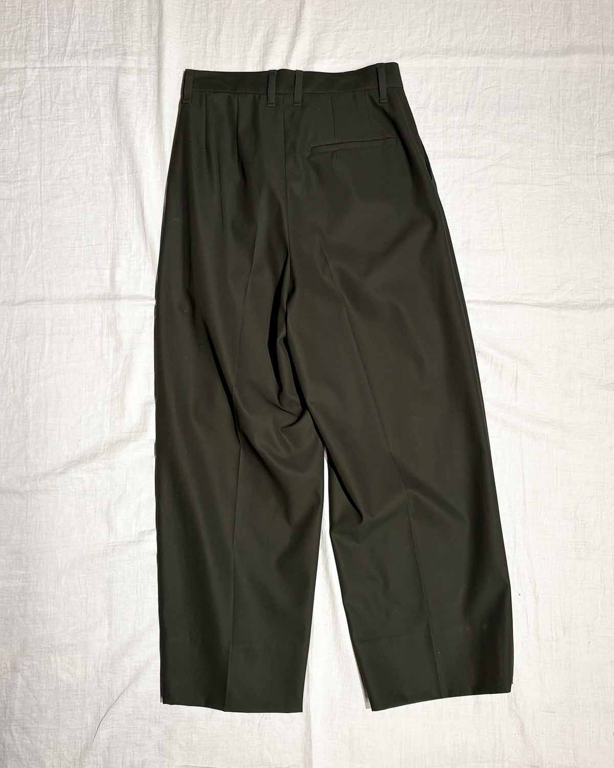 【FREMDER】 COTTON TROUSERS, CHARCOAL
