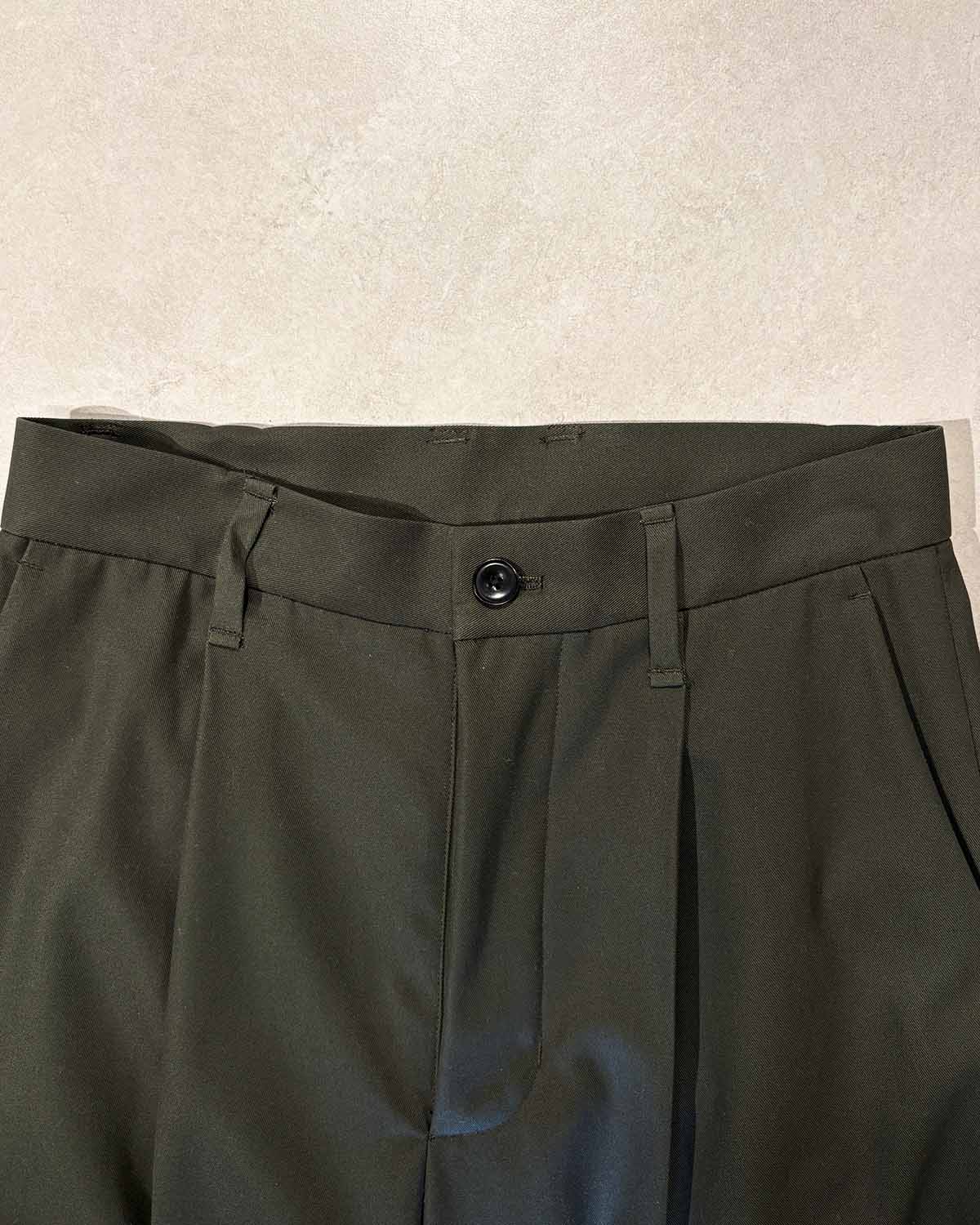 【FREMDER】 COTTON TROUSERS, CHARCOAL
