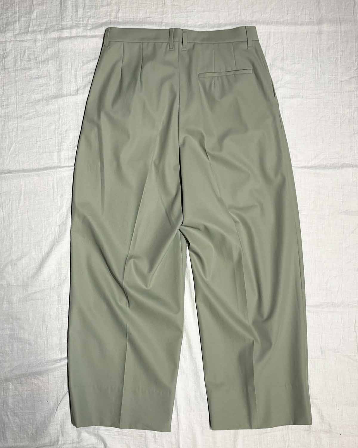 【FREMDER】 COTTON TROUSERS-5, SEAGRASS
