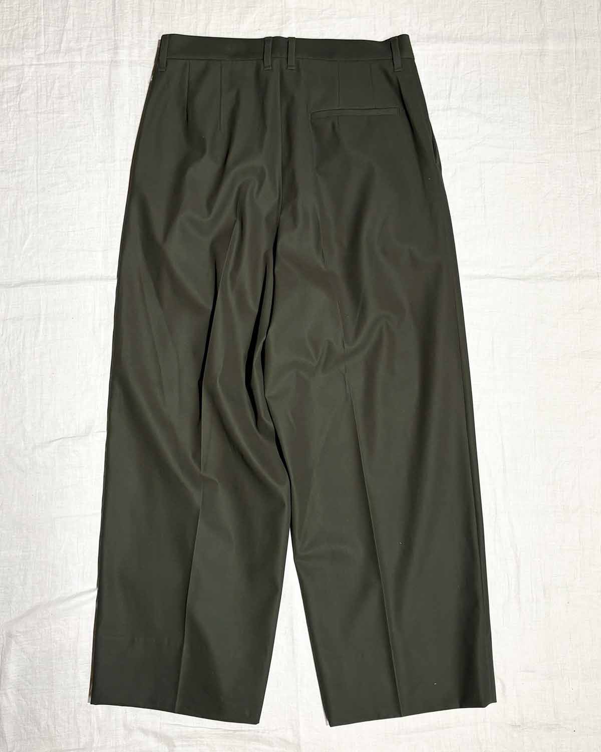 【FREMDER】 COTTON TROUSERS-5, CHARCOAL