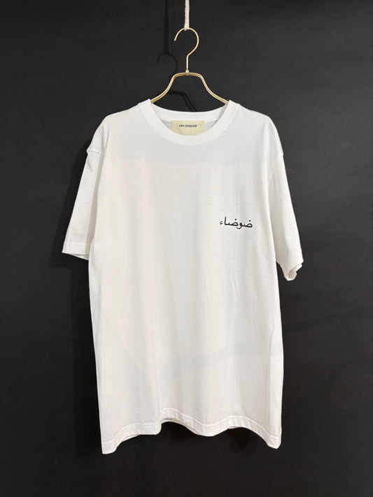 【ANACHRONORM】VORTEX PRINTED S/S T-S, WHITE