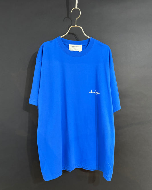 【ANACHRONORM】VORTEX PRINTED S/S T-S, BLUE