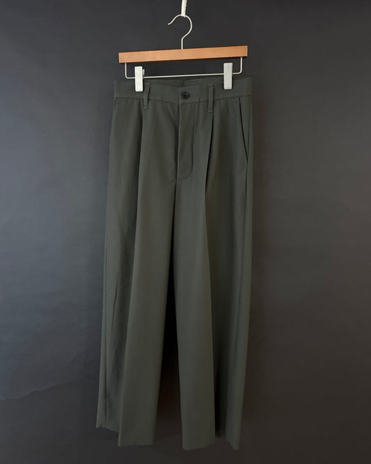 【FREMDER】 COTTON TROUSERS, CHARCOAL