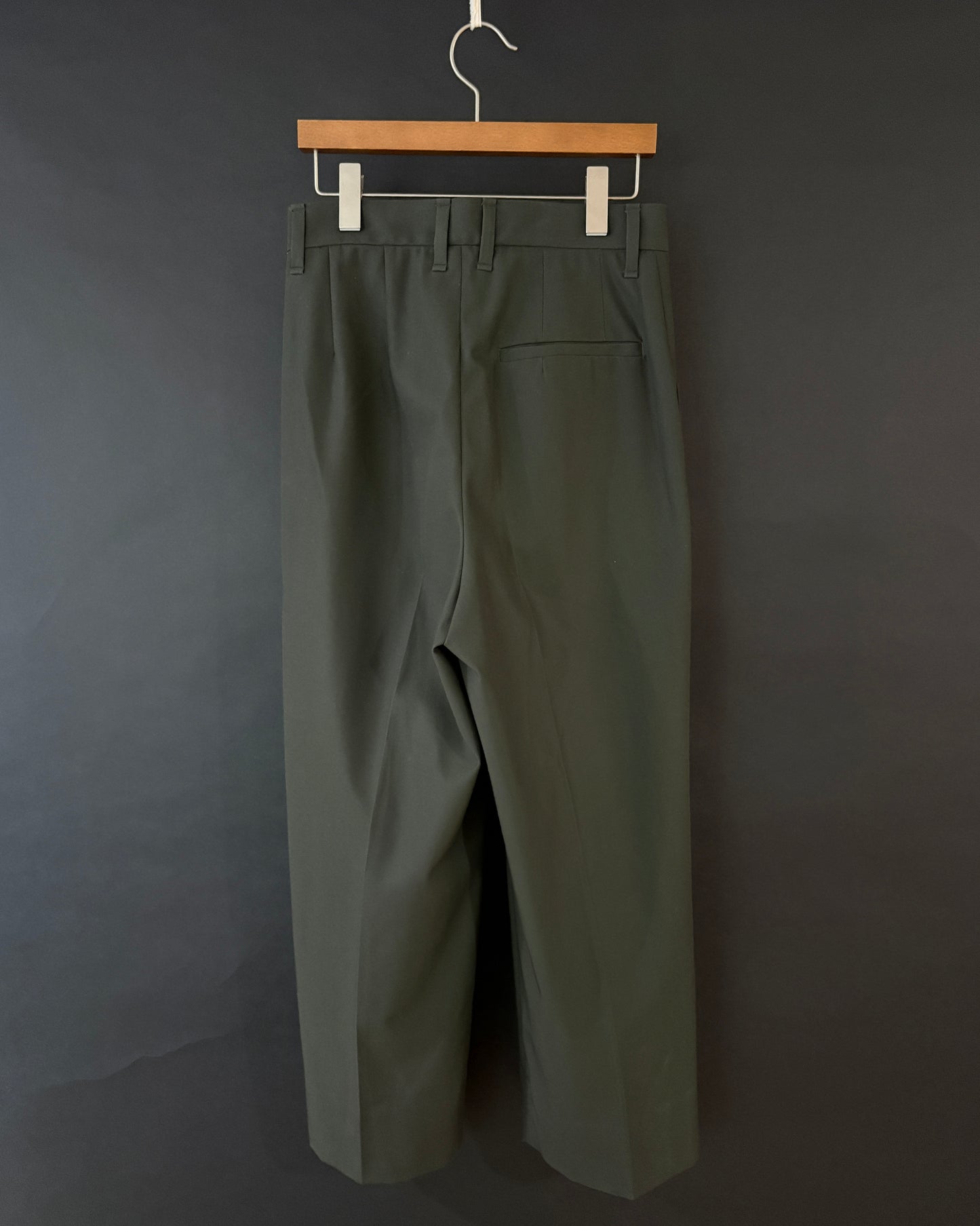 【FREMDER】 COTTON TROUSERS, CHARCOAL