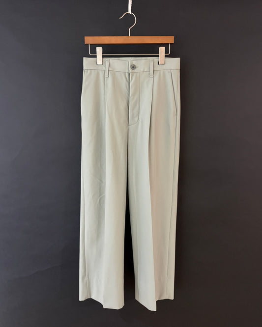 【FREMDER】 COTTON TROUSERS, SEAGRASS