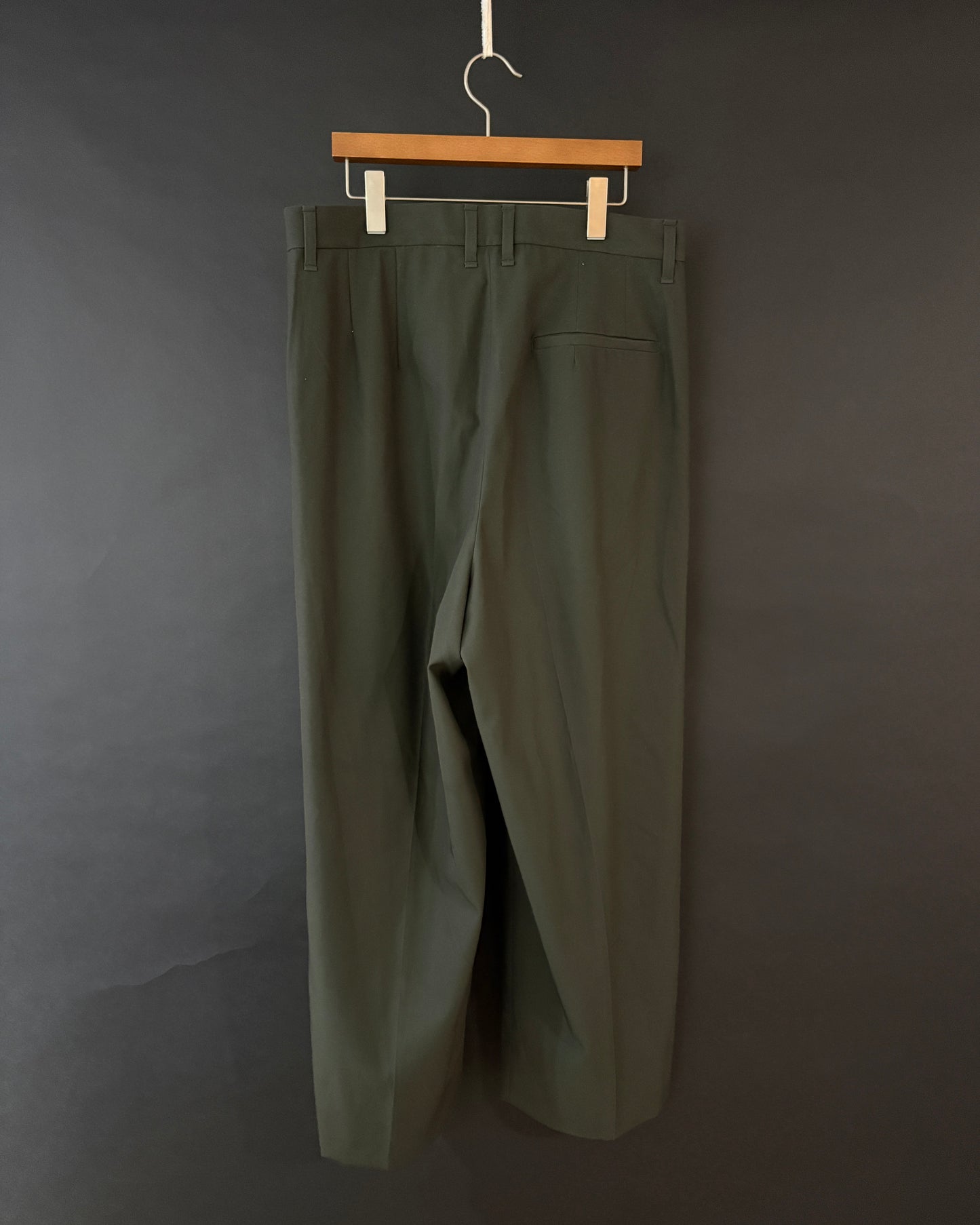 【FREMDER】 COTTON TROUSERS-5, CHARCOAL