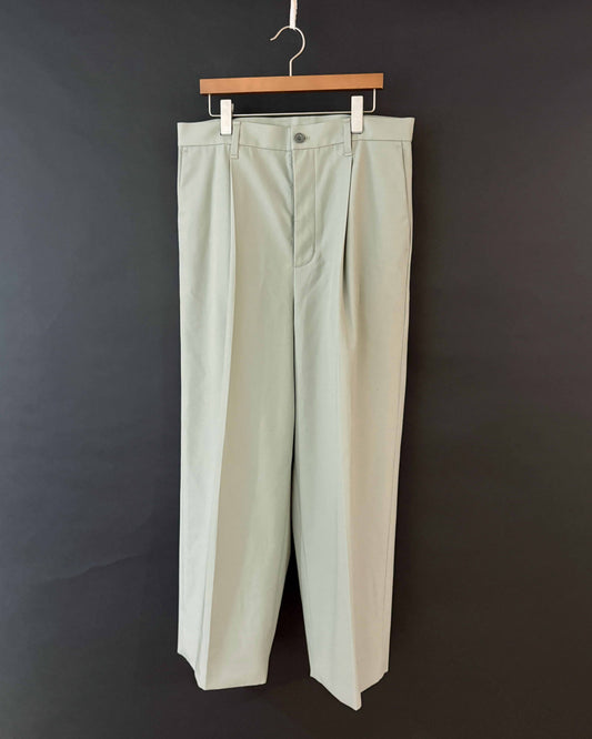 【FREMDER】 COTTON TROUSERS-5, SEAGRASS