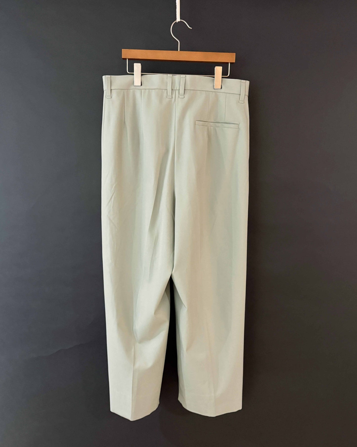 【FREMDER】 COTTON TROUSERS-5, SEAGRASS