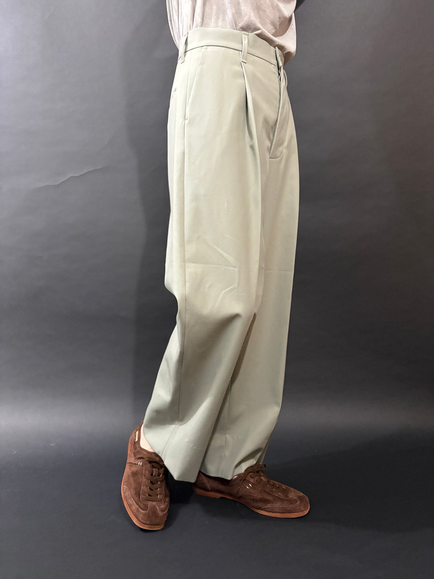 【FREMDER】 COTTON TROUSERS, CHARCOAL
